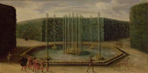 La Fontaine de Bacchus à Versailles - French School